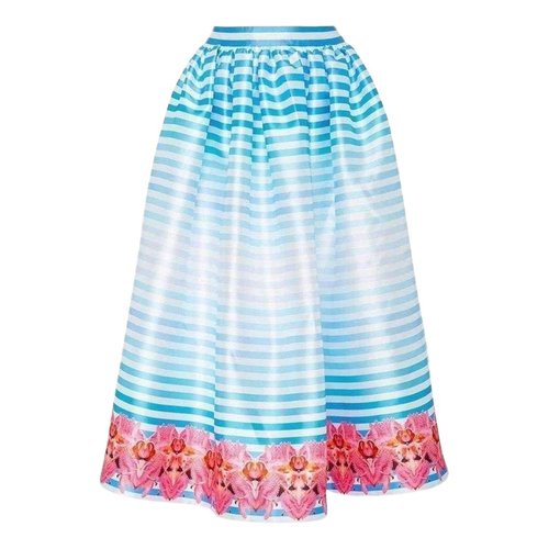 Pre-owned Manish Arora Mid-length Skirt In Blue