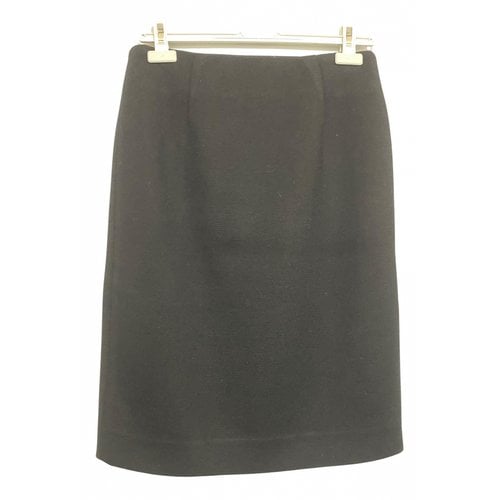 Pre-owned Anteprima Wool Mid-length Skirt In Black