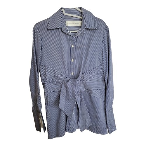 Pre-owned Victoria Beckham Shirt In Blue
