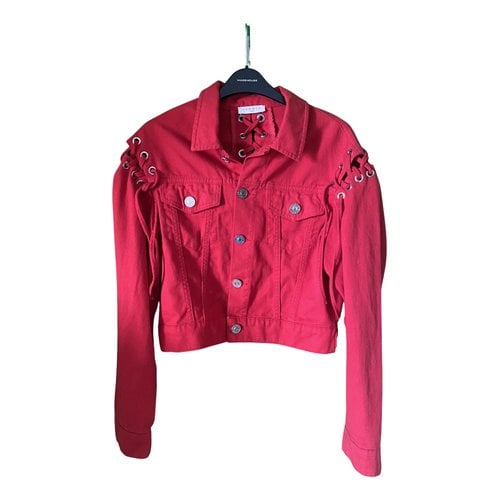 Pre-owned Sandro Jacket In Red
