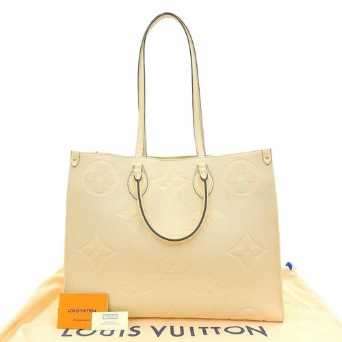 Pre-owned Louis Vuitton Cloth Handbag In White