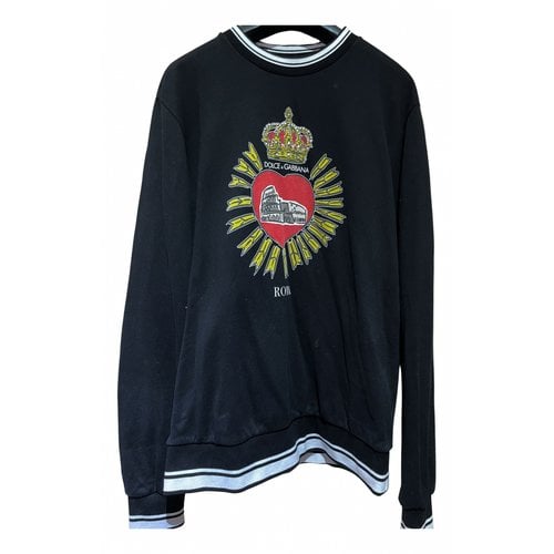 Pre-owned Dolce & Gabbana Sweatshirt In Black