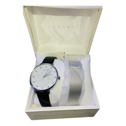 Pre-owned Aurora Watch In Silver