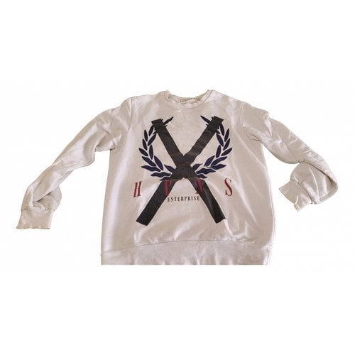 Pre-owned Happiness Sweatshirt In White