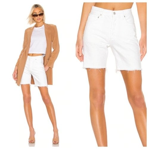 Pre-owned Agolde Shorts In White
