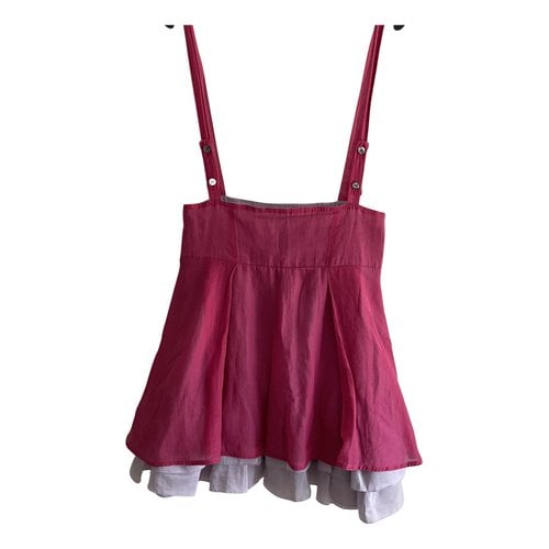 Pre-owned Patrizia Pepe Mini Skirt In Pink