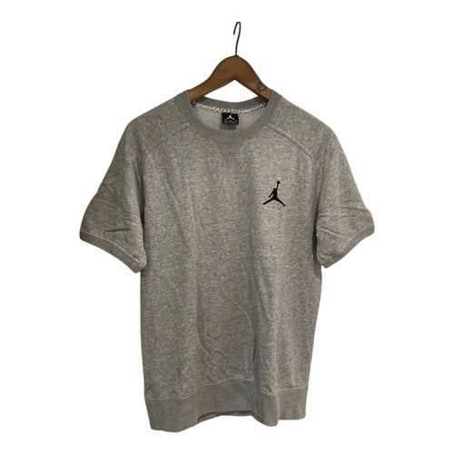 Pre-owned Jordan T-shirt In Grey