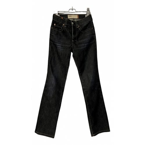 Pre-owned Notify Straight Jeans In Anthracite