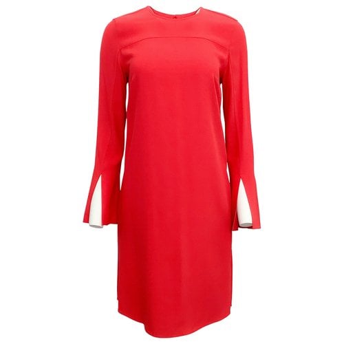 Pre-owned Akris Punto Mid-length Dress In Red