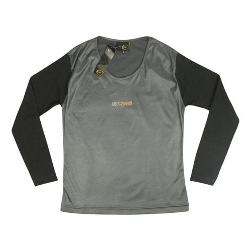 Pre-owned Just Cavalli T-shirt In Metallic
