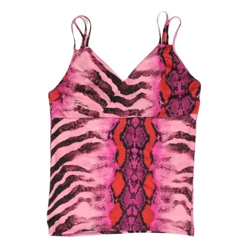 Pre-owned Just Cavalli Vest In Pink