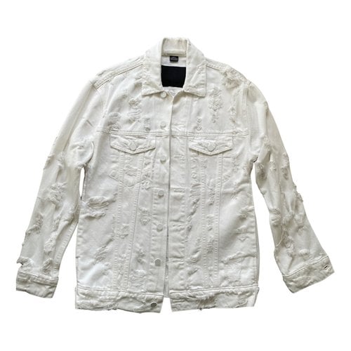 Pre-owned Alexander Wang Jacket In White