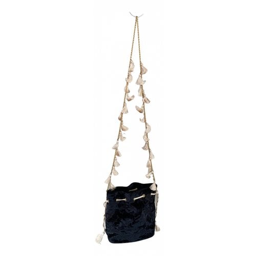 Pre-owned Kayu Velvet Handbag In Black