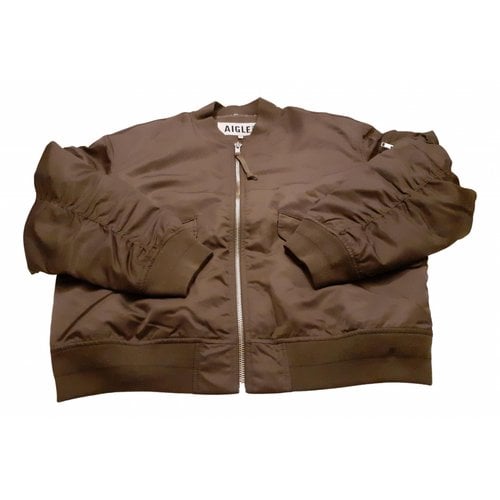 Pre-owned Aigle Jacket In Brown