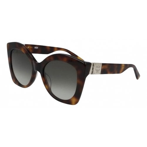 Pre-owned Mcm Sunglasses In Brown