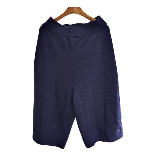Pre-owned Vivienne Westwood Anglomania Wool Shorts In Blue
