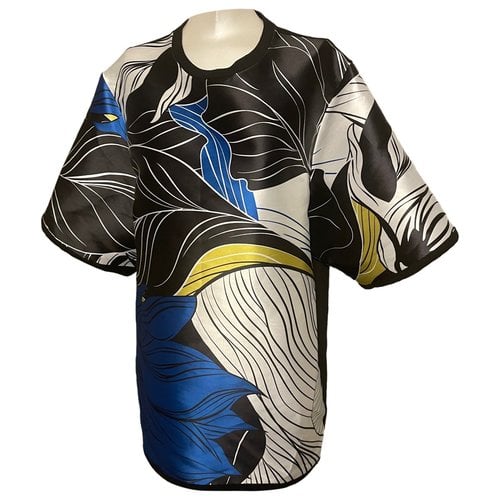 Pre-owned Elie Saab Blouse In Multicolour