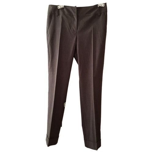 Pre-owned Max & Co Cloth Carot Pants In Brown