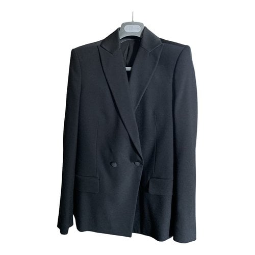 Pre-owned Blk Dnm Wool Suit Jacket In Black