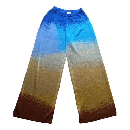 Pre-owned Viki-and Large Pants In Multicolour