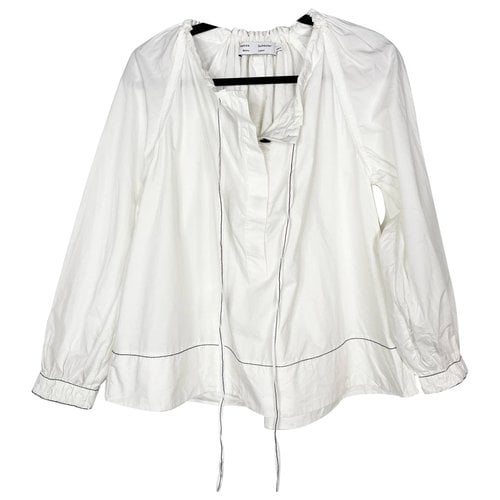 Pre-owned Proenza Schouler Blouse In White