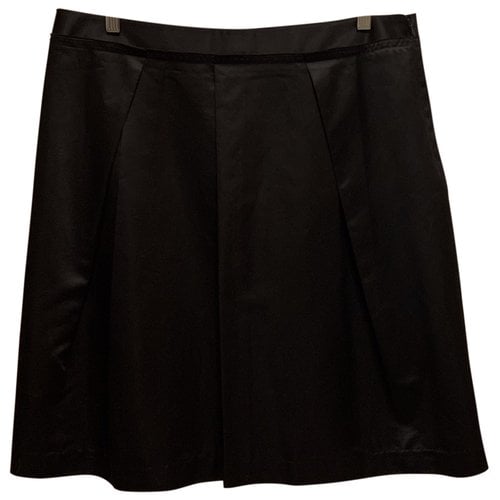 Pre-owned Vera Wang Mid-length Skirt In Black