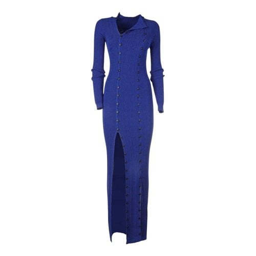 Pre-owned Jacquemus Maxi Dress In Blue