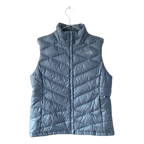 Pre-owned The North Face Cardi Coat In Blue