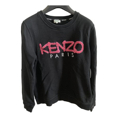 Pre-owned Kenzo Sweatshirt In Black