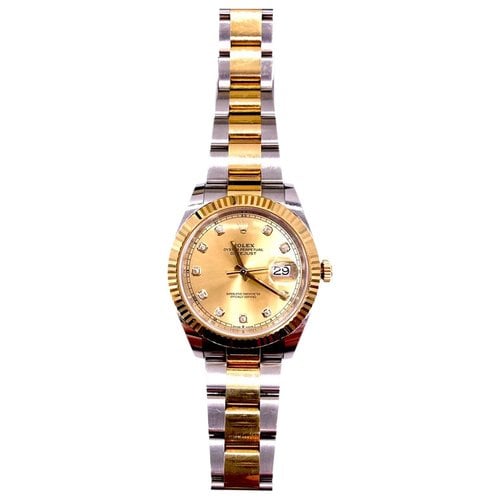 Pre-owned Rolex Datejust Ii 41mm Yellow Gold Watch