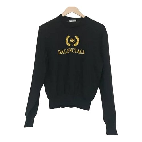 Pre-owned Balenciaga Knitwear In Black