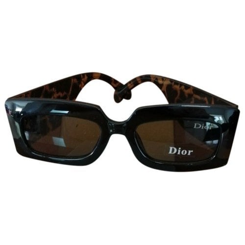 Pre-owned Dior Oversized Sunglasses In Multicolour