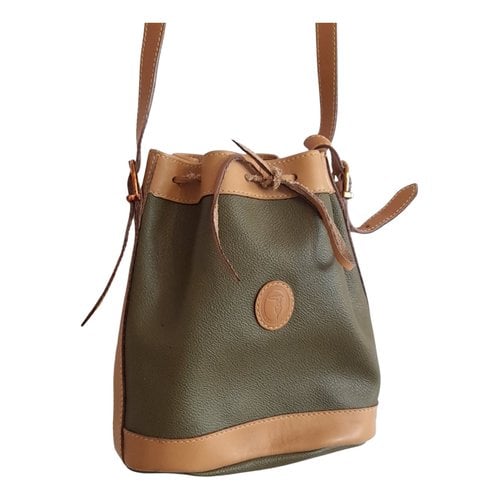 Pre-owned Trussardi Leather Bag In Green
