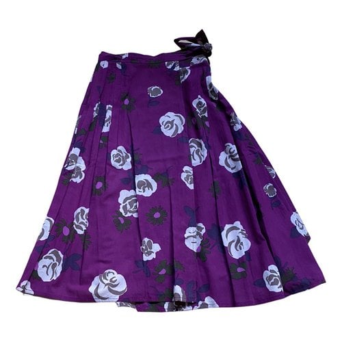 Pre-owned Chloé Mid-length Skirt In Purple