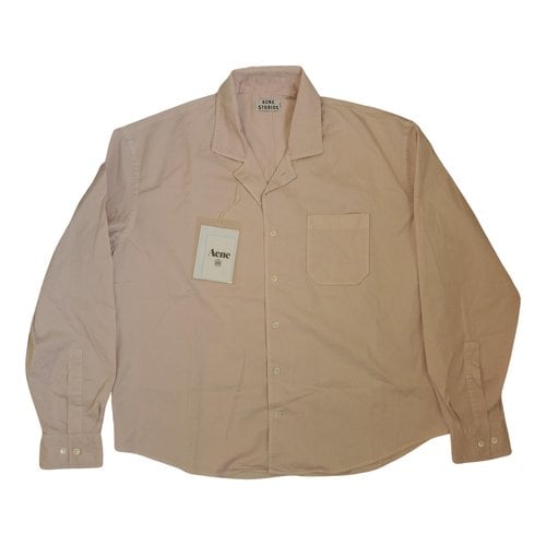 Pre-owned Acne Studios Shirt In Pink