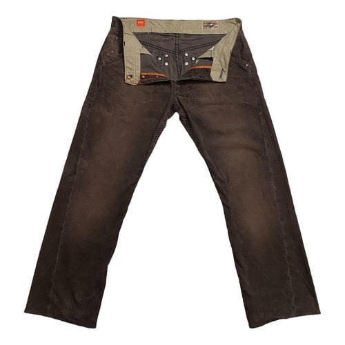 Pre-owned Hugo Boss Jeans In Brown