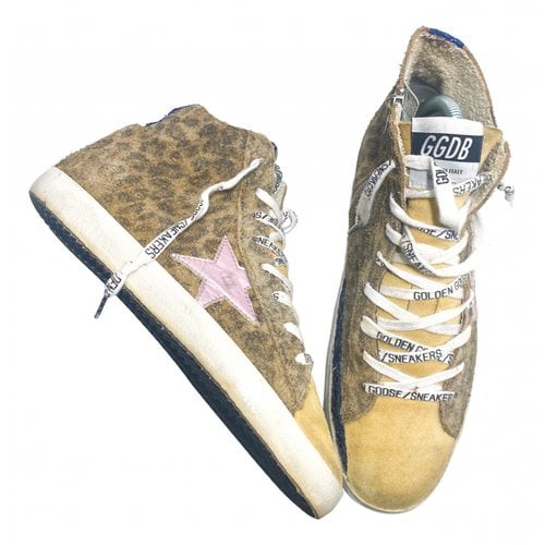 Pre-owned Golden Goose Francy Trainers In Multicolour