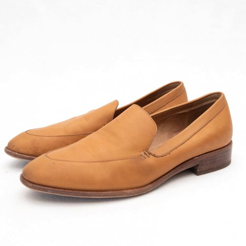 Pre-owned Madewell Leather Flats In Other