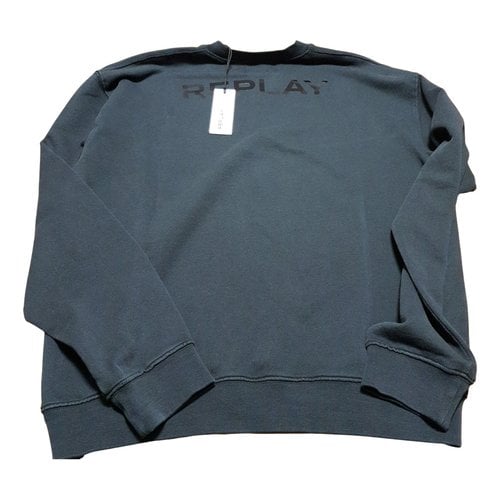 Pre-owned Replay Sweatshirt In Grey