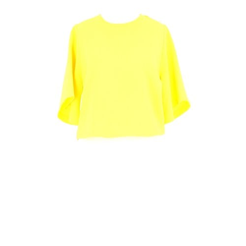 Pre-owned Sandro T-shirt In Yellow