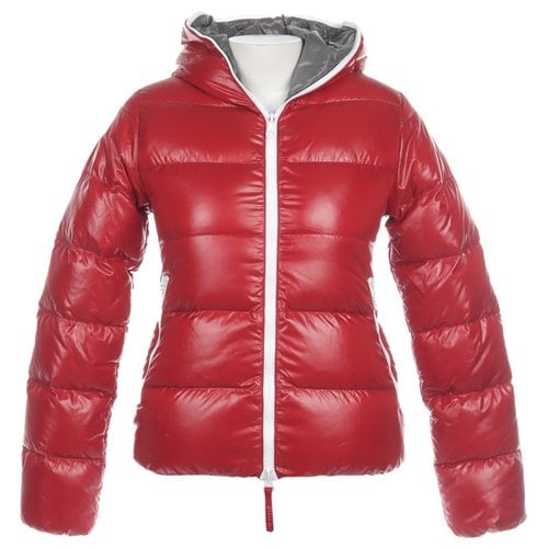 Pre-owned Duvetica Coat In Red