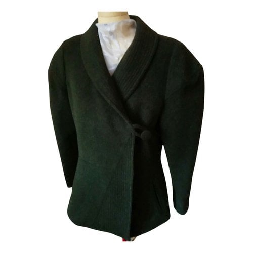 Pre-owned Fendi Wool Jacket In Green
