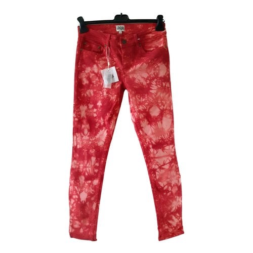 Pre-owned Twist & Tango Jeans In Red