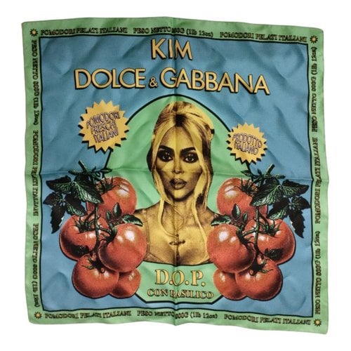 Pre-owned Dolce & Gabbana Neckerchief In Multicolour
