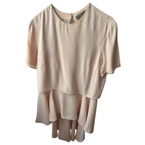 Pre-owned Alexander Mcqueen Blouse In Pink