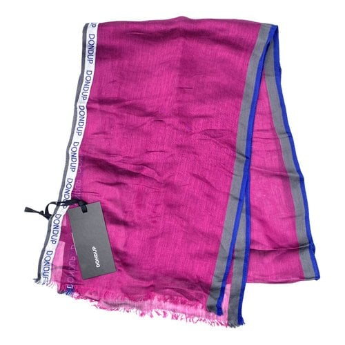 Pre-owned Dondup Neckerchief In Pink