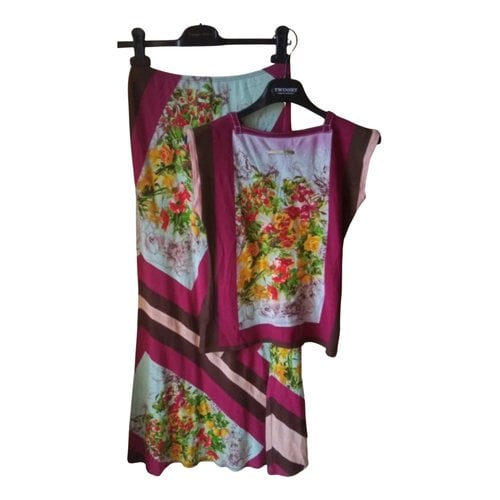 Pre-owned Jean Paul Gaultier Skirt Suit In Multicolour