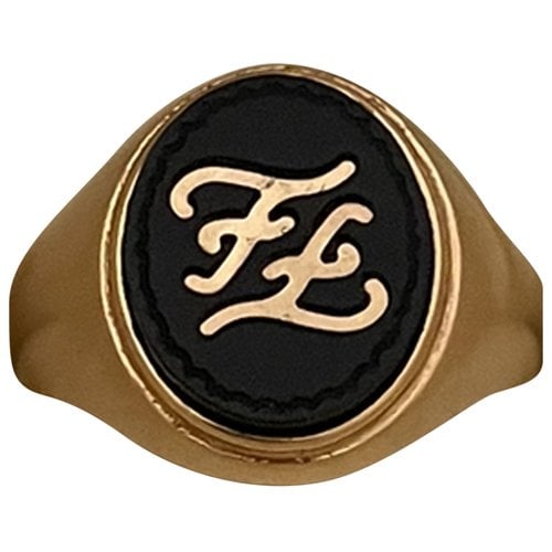 Pre-owned Fendi Jewellery In Gold