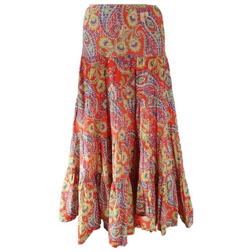 Pre-owned Lauren Ralph Lauren Maxi Skirt In Multicolour