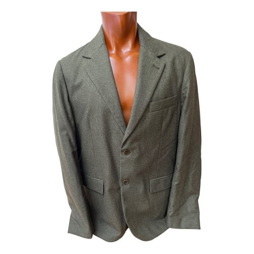 Pre-owned Aspesi Wool Vest In Green